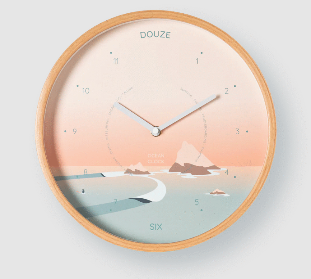 Horloge Océan Clock Sunrise